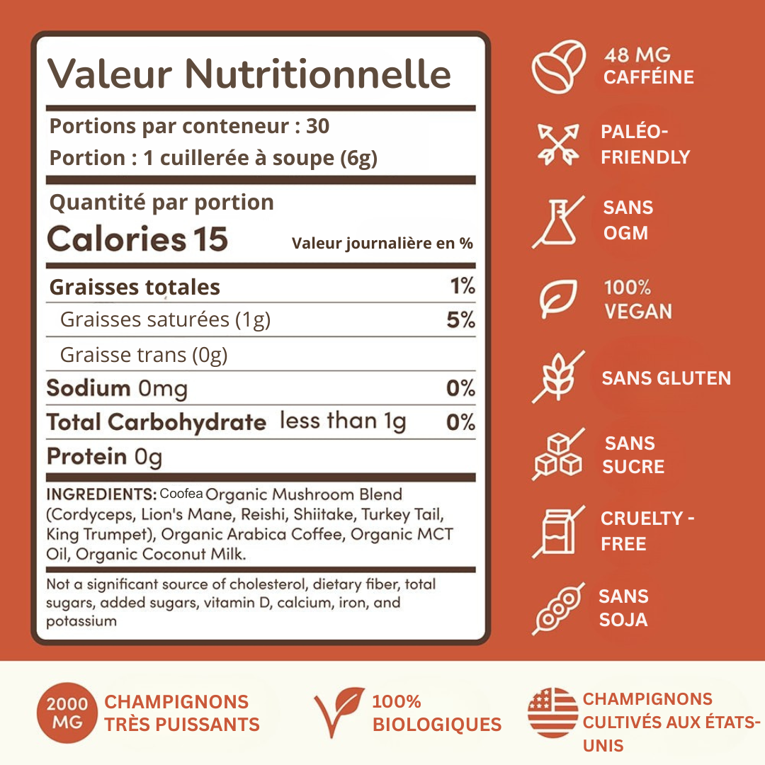 🍄 Café aux Champignons | Digestion + Énergie Naturelle